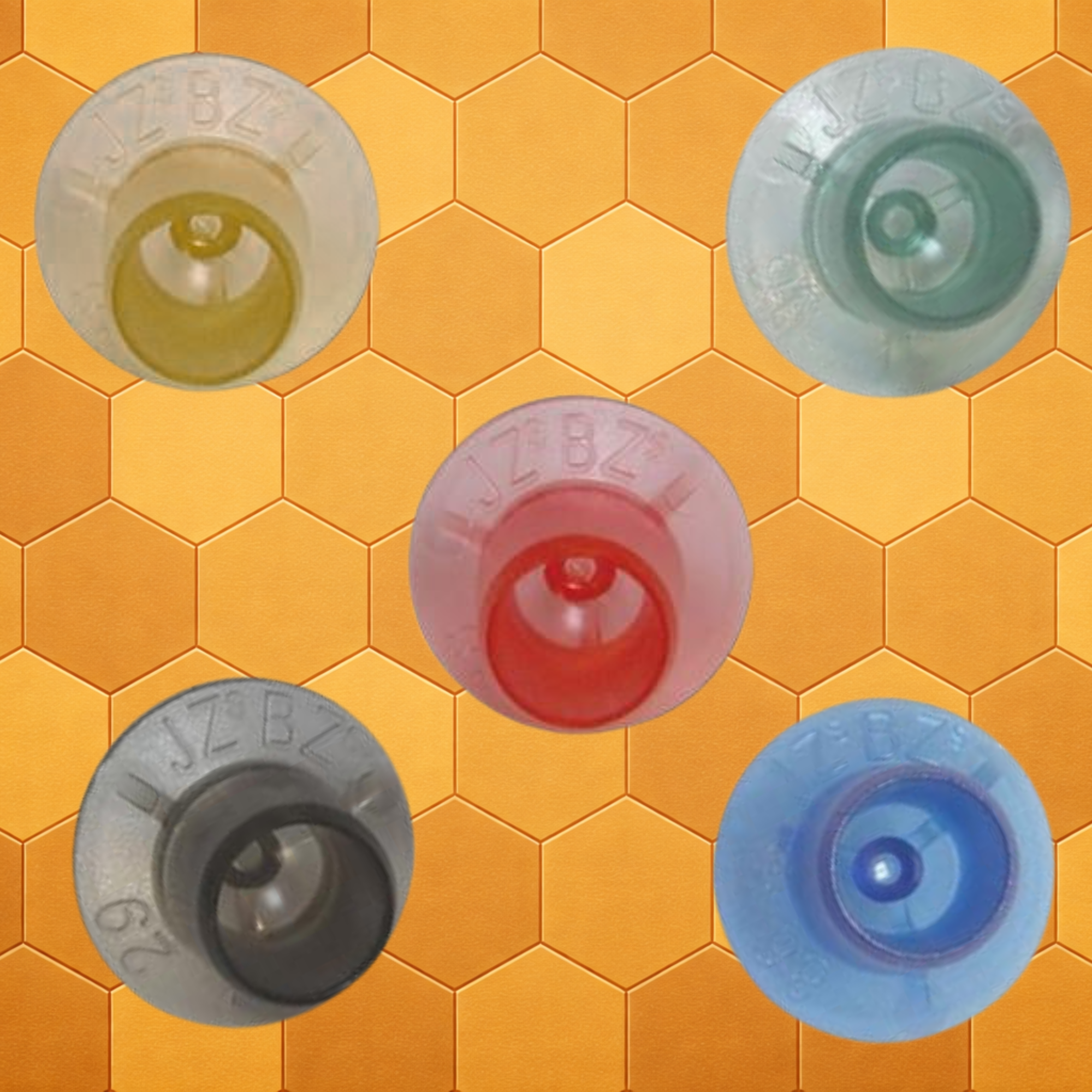 Genuine JZBZ Cell Cups For Queen Rearing - 100 Pack